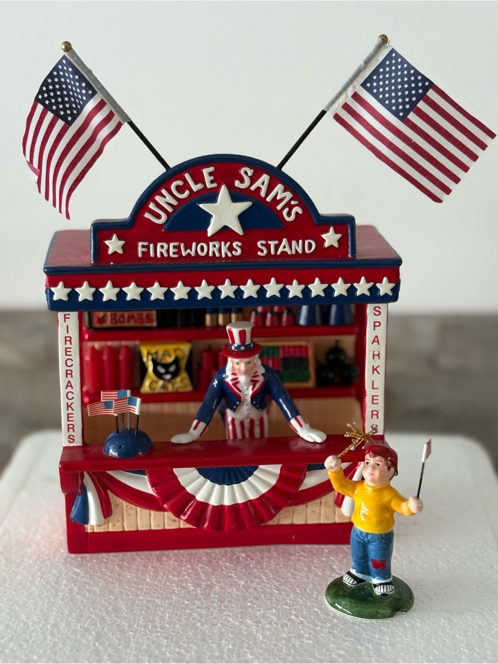 Uncle Sam’s Fireworks Stand-Department 56
